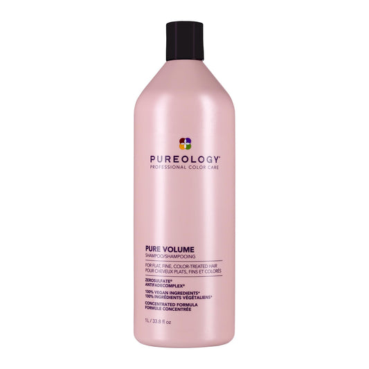 pureology front bottle showing product and easy identification benefit