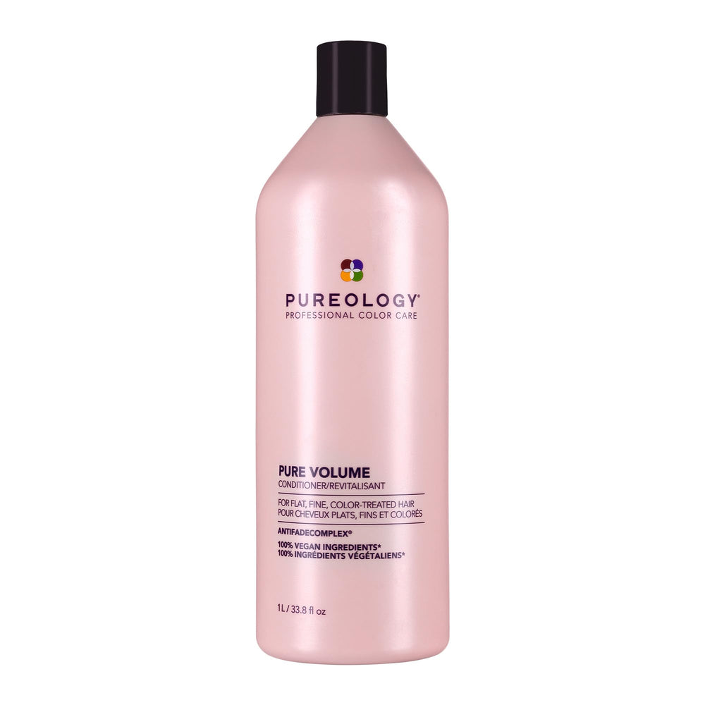Pureology front bottle showing product and easy identification benefit