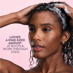 Back label ingredients view highlighting Pureology gentle formula