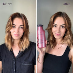 Pureology lather texture close-up showing gentle foam for smoothness