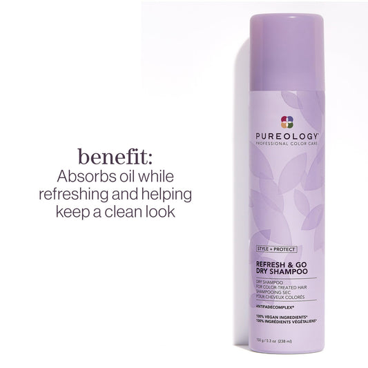 Pureology spray nozzle dispensing fine mist for even oil absorption