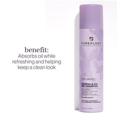Pureology spray nozzle dispensing fine mist for even oil absorption