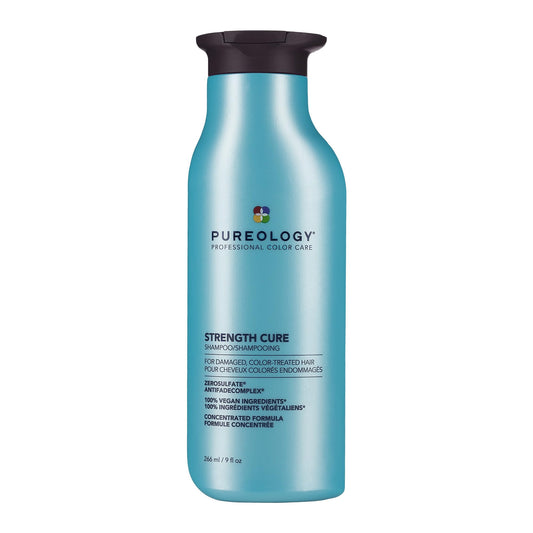 Pureology front packaging showing bottle and brand for easy recognition and purchase