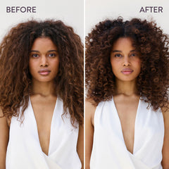 Pureology shampoo pouring onto palm illustrating easy application and concentrated formula