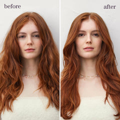 Pureology texture drop highlighting lightweight, non-greasy formula