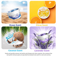 Purgenic fragrance variants display highlighting scent choices and low odor