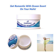 Purgenic pads inside a handbag demonstrating on-the-go, spill-free use