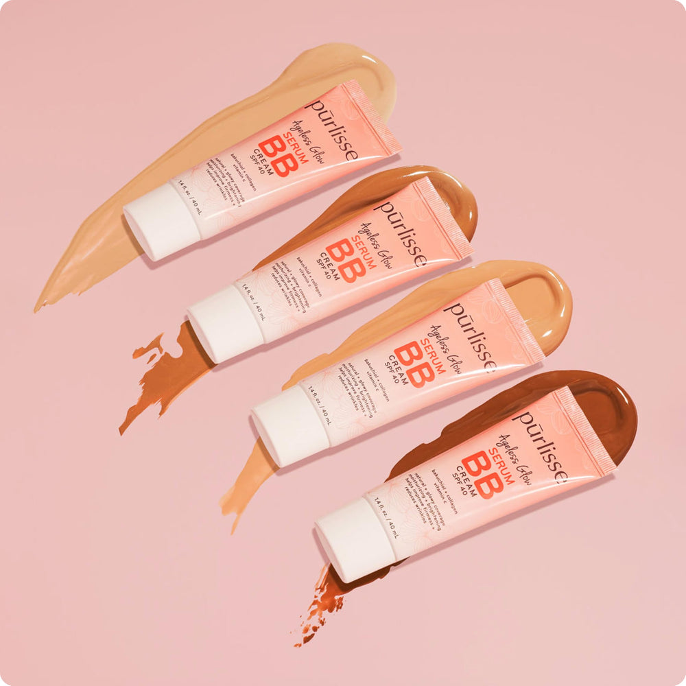 pūrlisse paired with Silk Glow Primer for smoother application results