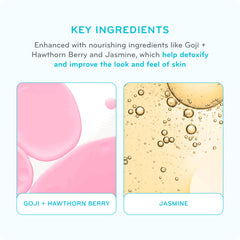 pūrlisse BB cream being blended with fingers for natural, dewy coverage