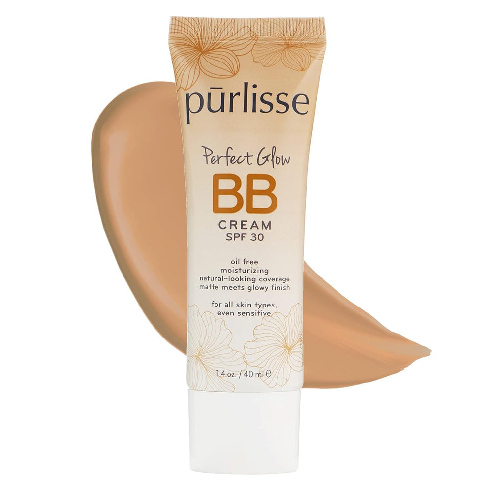 pūrlisse front packaging showing tube and branding for everyday glow