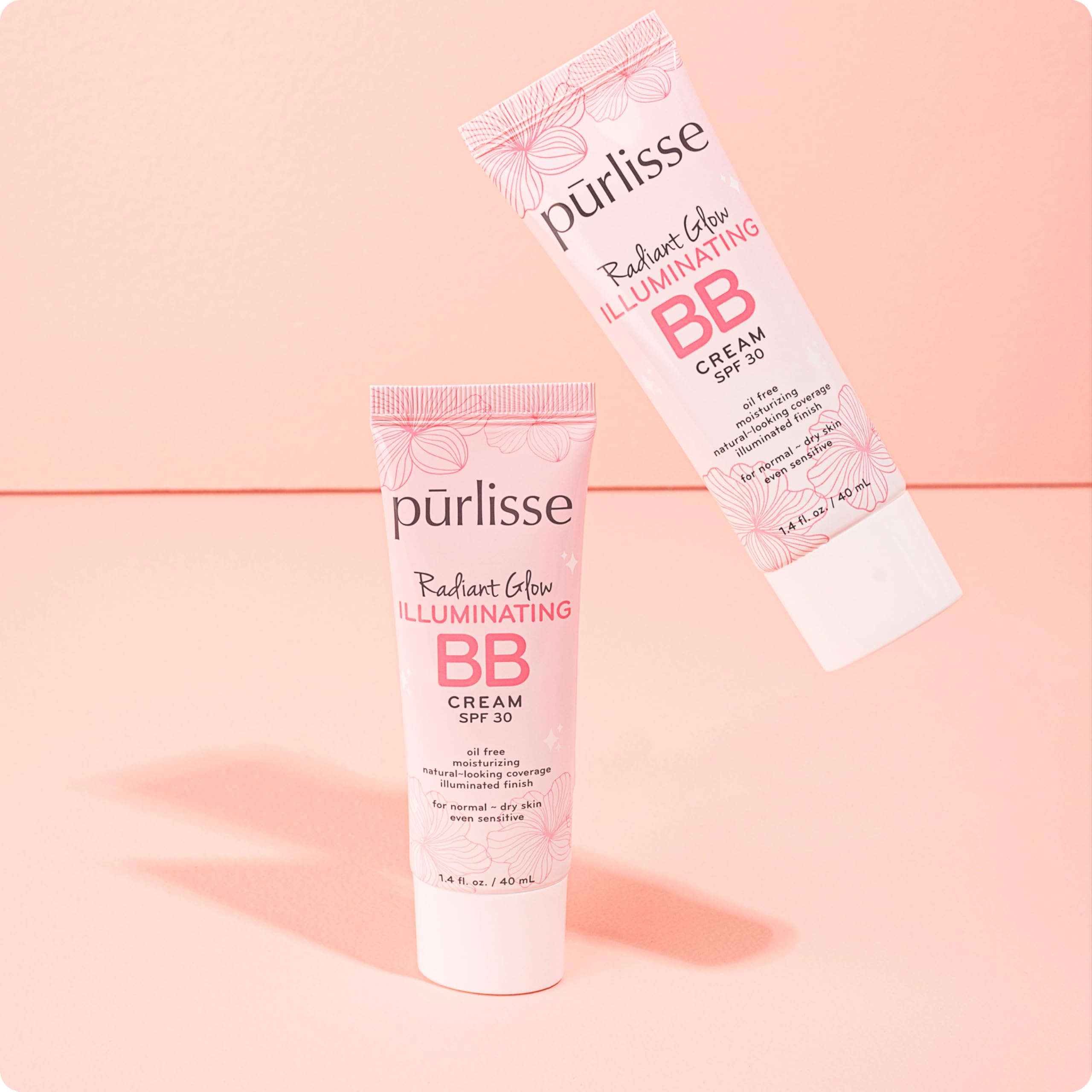 pūrlisse SPF 30 label close-up emphasizing everyday sun protection