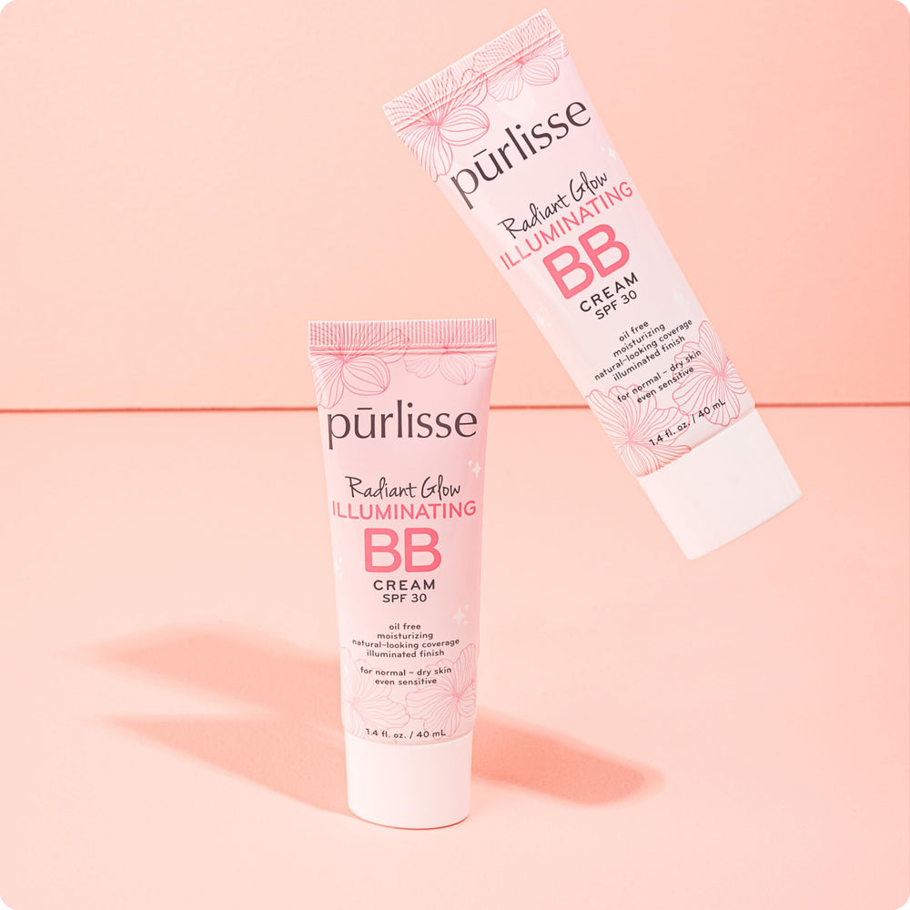 pūrlisse SPF 30 label close-up emphasizing everyday sun protection