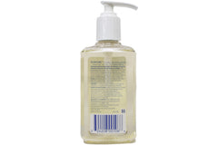 Purpose pump with water droplets highlighting freshness and easy use