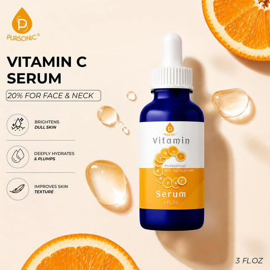 Pursonic dropper releasing serum highlighting precision application benefit