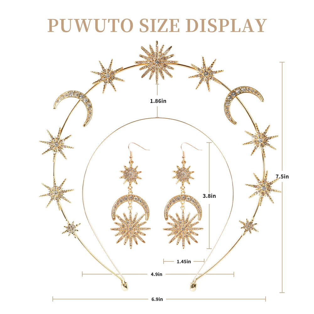 puwuto halo headband close-up of crystals highlighting sparkle and delicate craftsmanship