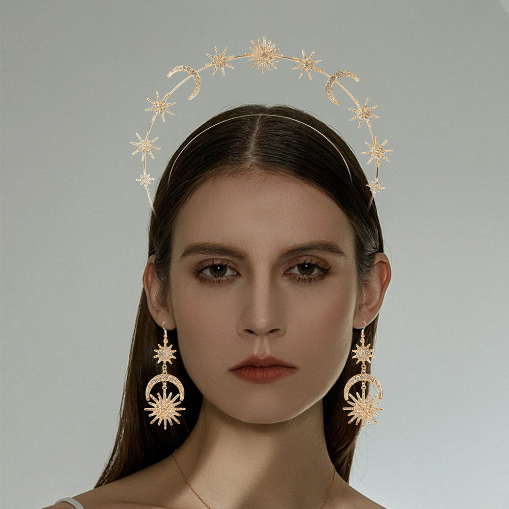 puwuto halo lifestyle bridal styling on model showing how it elevates wedding looks