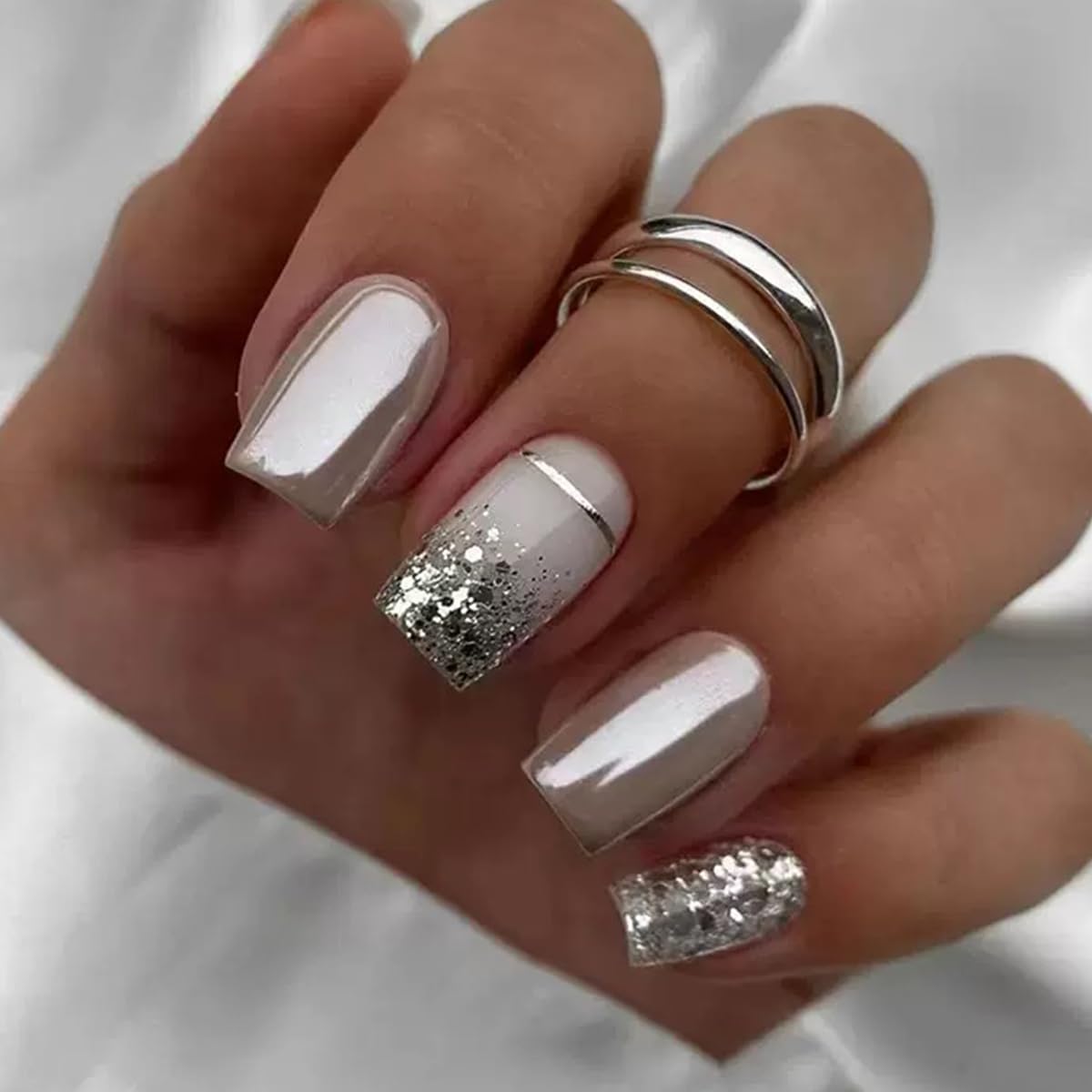 Puyokinm nails worn at party showing salon look without salon cost