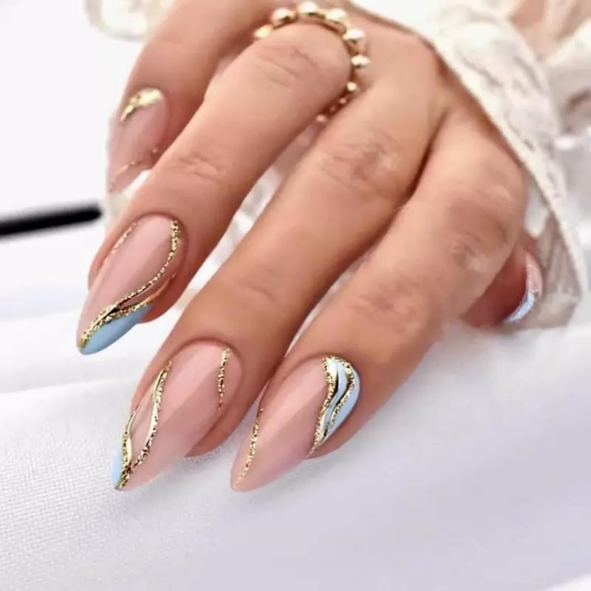 Puyokinm lifestyle party shot showing finished nails suited for events and nights out
