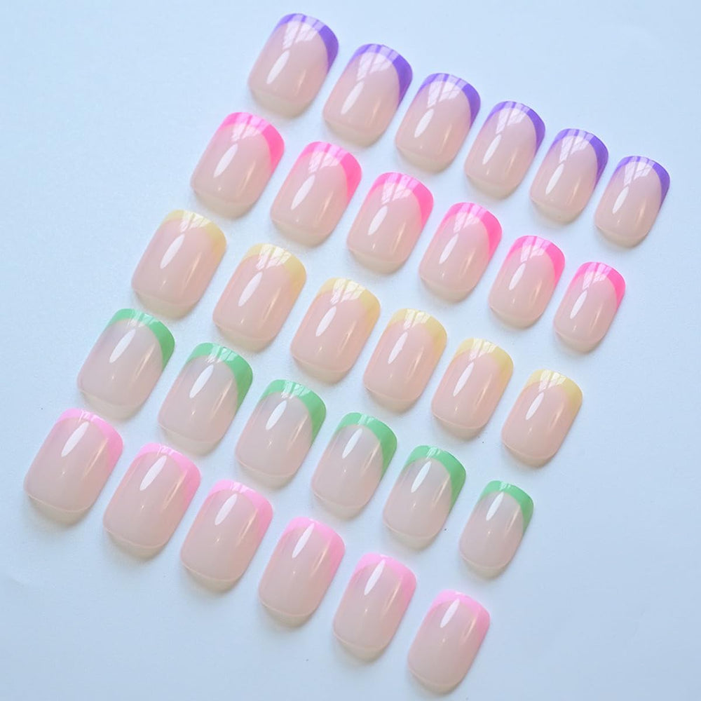 Puyokinm lifestyle shot of nails worn to show polished everyday appearance