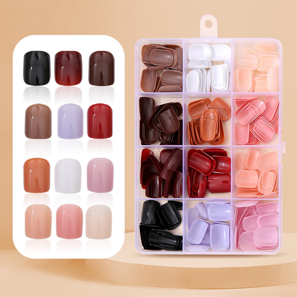 Puyokinm numbered tips close-up helping quick size matching and easy application