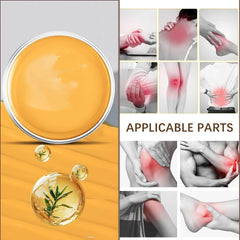pwkvsn applying balm to ankle for soothing topical care