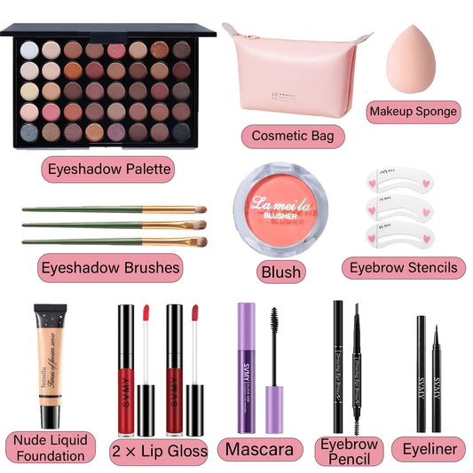 PWYSHXDF open 40-color eyeshadow palette offering versatile color mixing