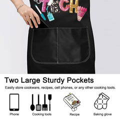 PXTIDY apron worn by technician in salon for organized tool access