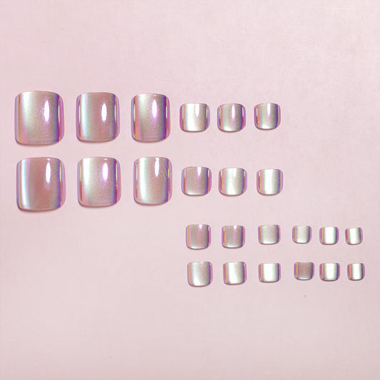 PXUEZAY close-up of cat eye chrome detail highlighting reflective glossy design