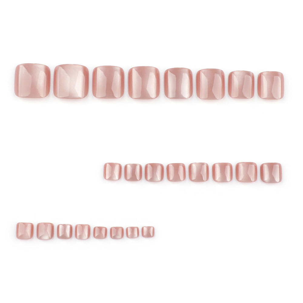PXUEZAY jelly stickers and included file and wooden stick laid out, easy at-home application