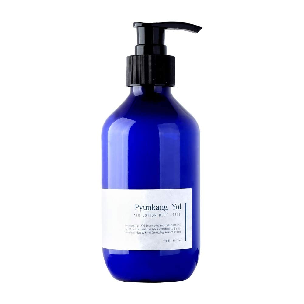 Pyunkang Yul front packaging showing gentle blue-label, promotes calm hydration