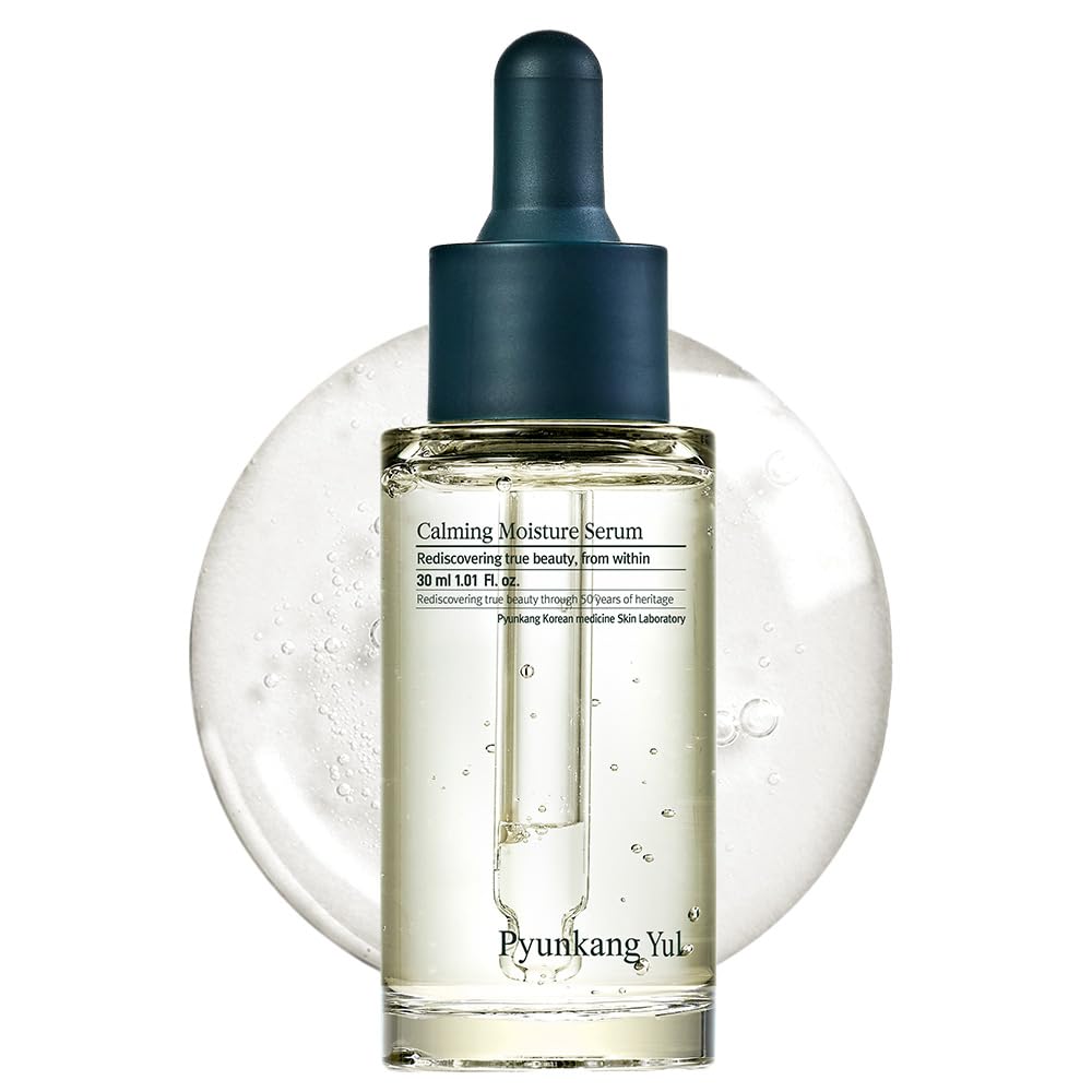 Pyunkang Yul front bottle showing product label and calm design benefits