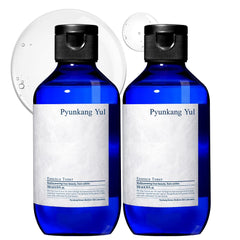 Pyunkang Yul front packaging showing clean minimalist bottle and label benefits