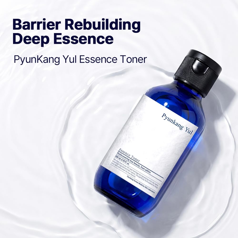 Pyunkang Yul bottle open pouring essence to show lightweight flow