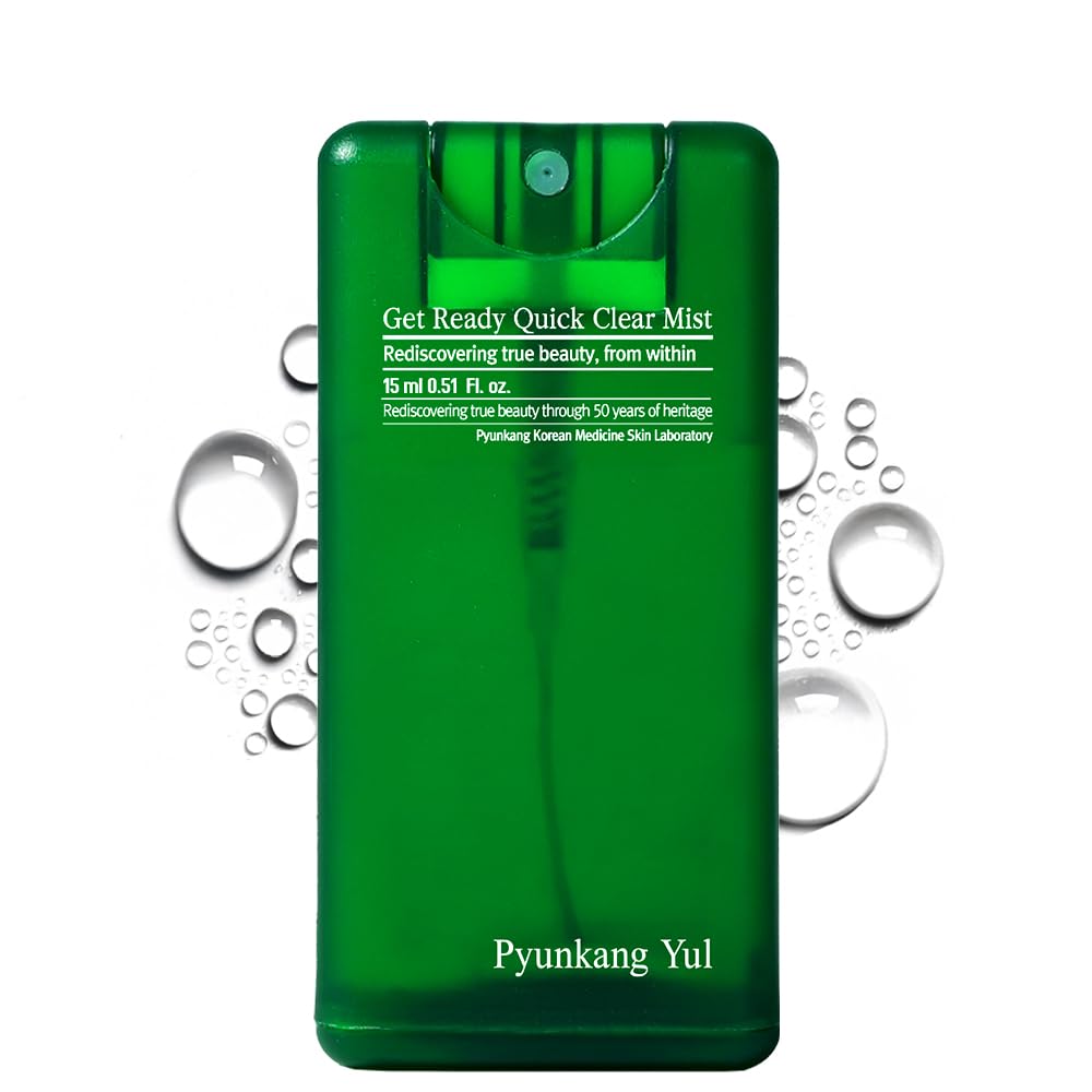Pyunkang Yul front packaging showing compact calming mist benefits