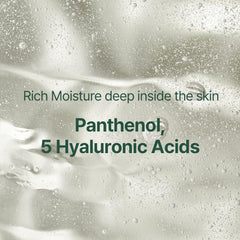 Pyunkang Yul texture droplet on hand demonstrating lightweight feel and quick absorption