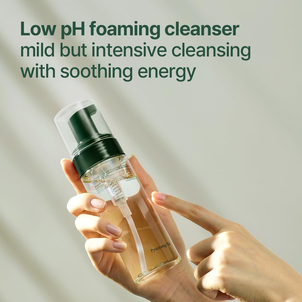 Pyunkang Yul close-up foam texture highlighting soft, skin-friendly lather