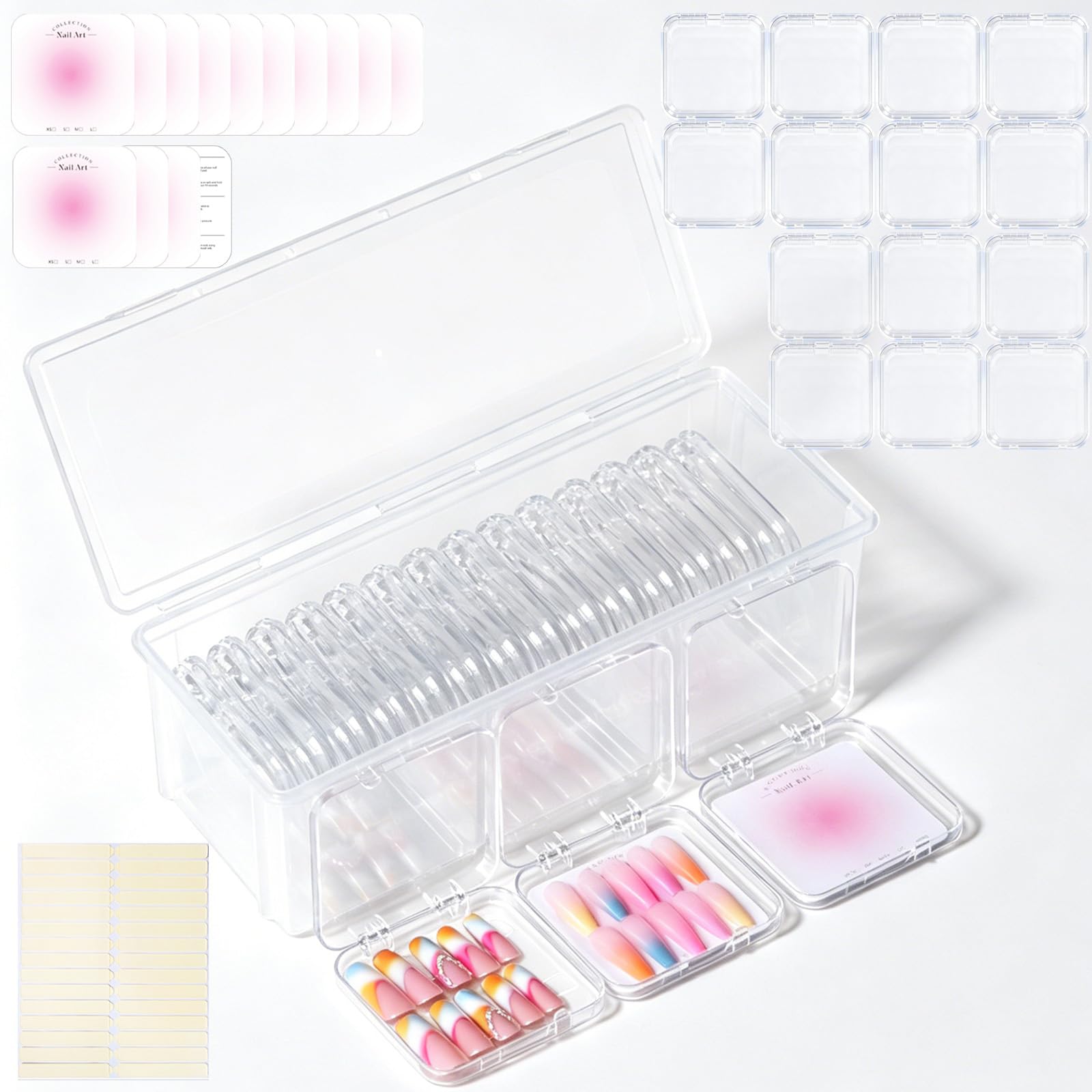 PZSZMIAO large organizer front view showing clear storage and easy access
