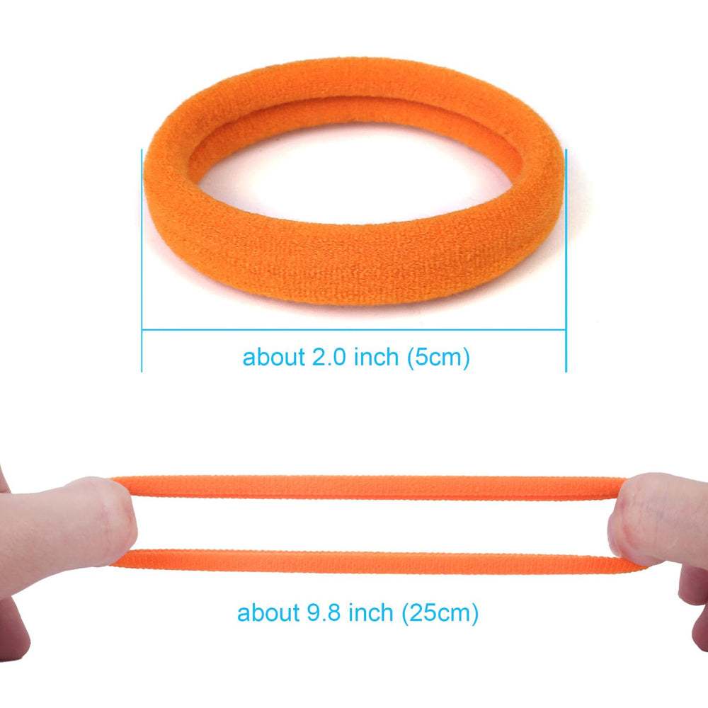Qarwayoc in use on high ponytail for thick hair demonstrating strong hold