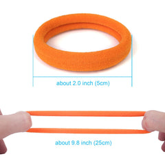 Qarwayoc in use on high ponytail for thick hair demonstrating strong hold