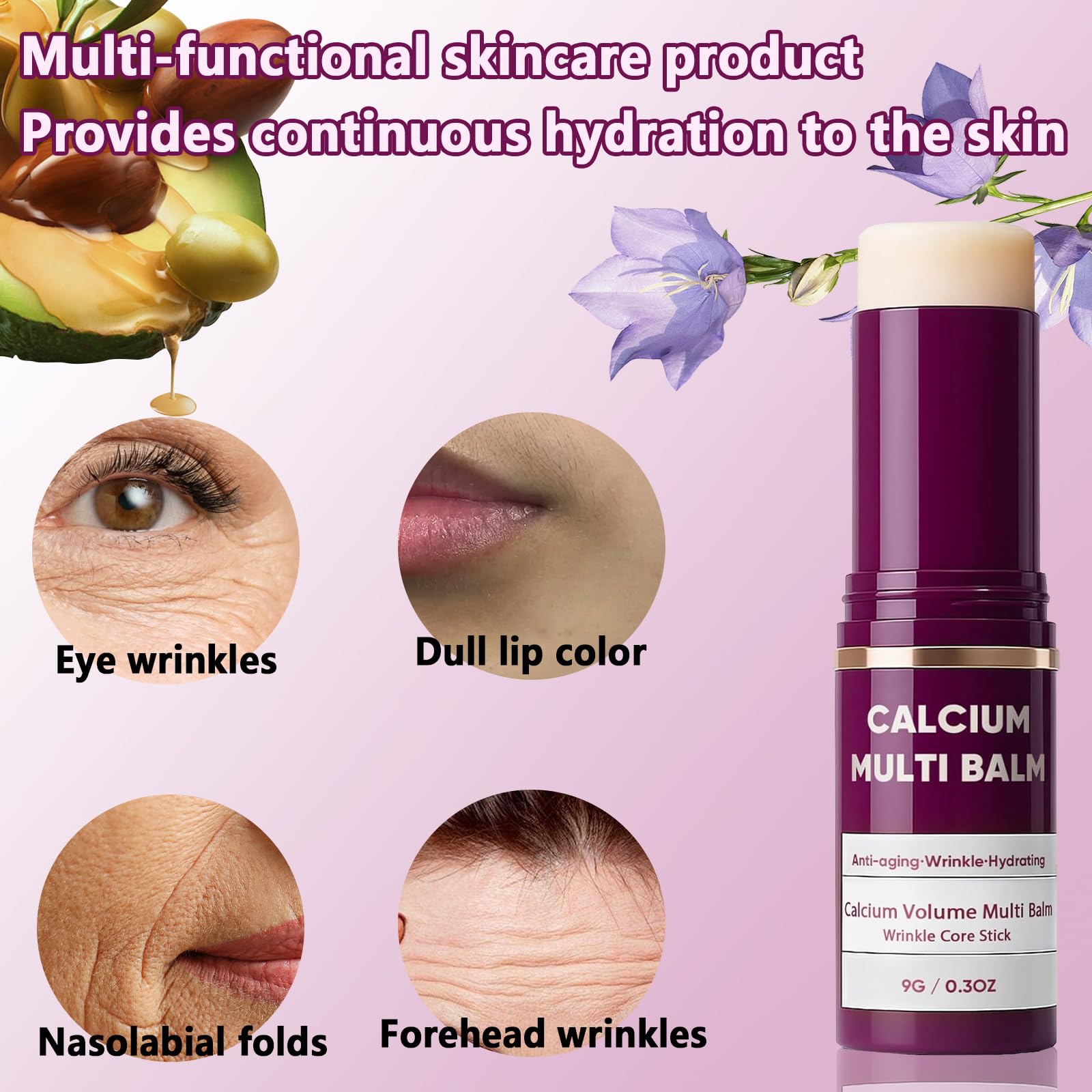 Qawnfy Cemenrete balm texture close-up demonstrating smooth, non-greasy finish