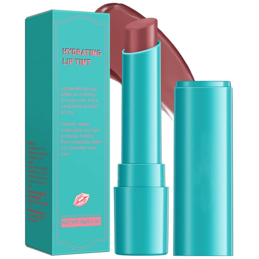 Qawnfy front packaging showing dusty rose tubes and benefits