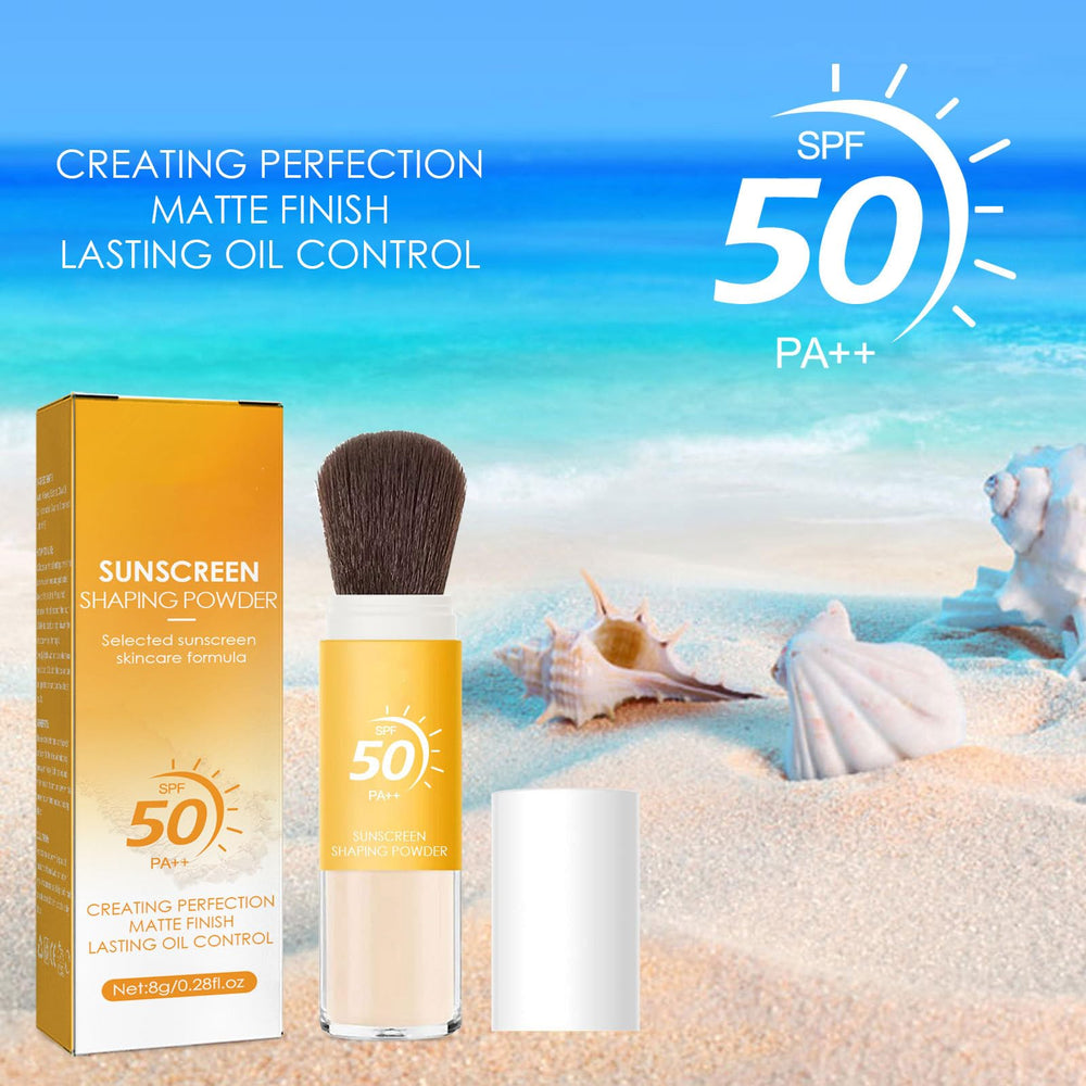 qawnfy label highlighting SPF 50 for broad-spectrum UV protection