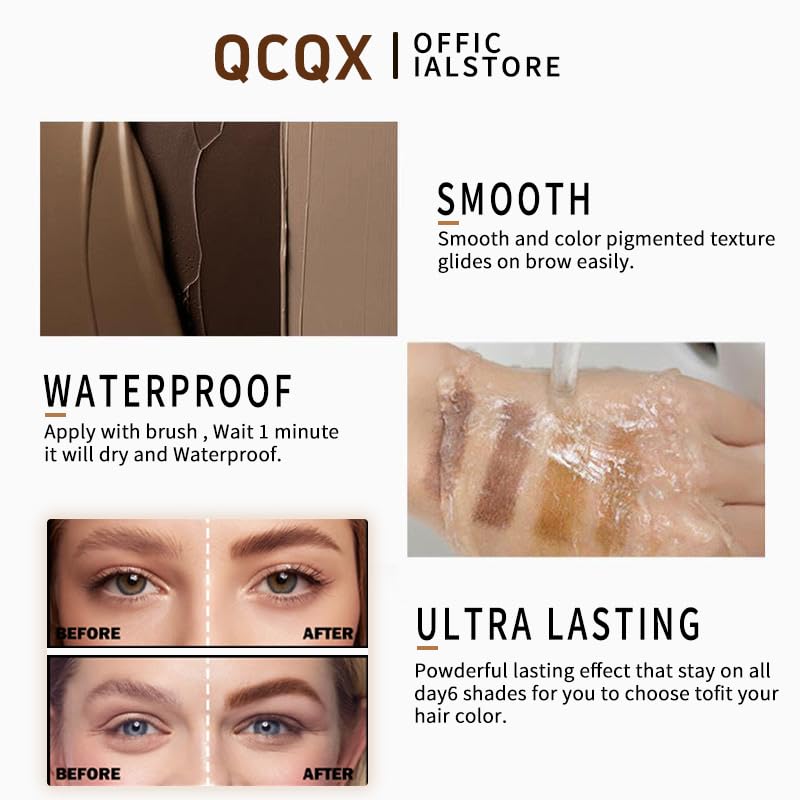 QCQX label close-up highlighting formula features and instructions