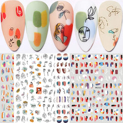 Qdsuh front packaging showing six individually wrapped sticker sheets and variety benefit