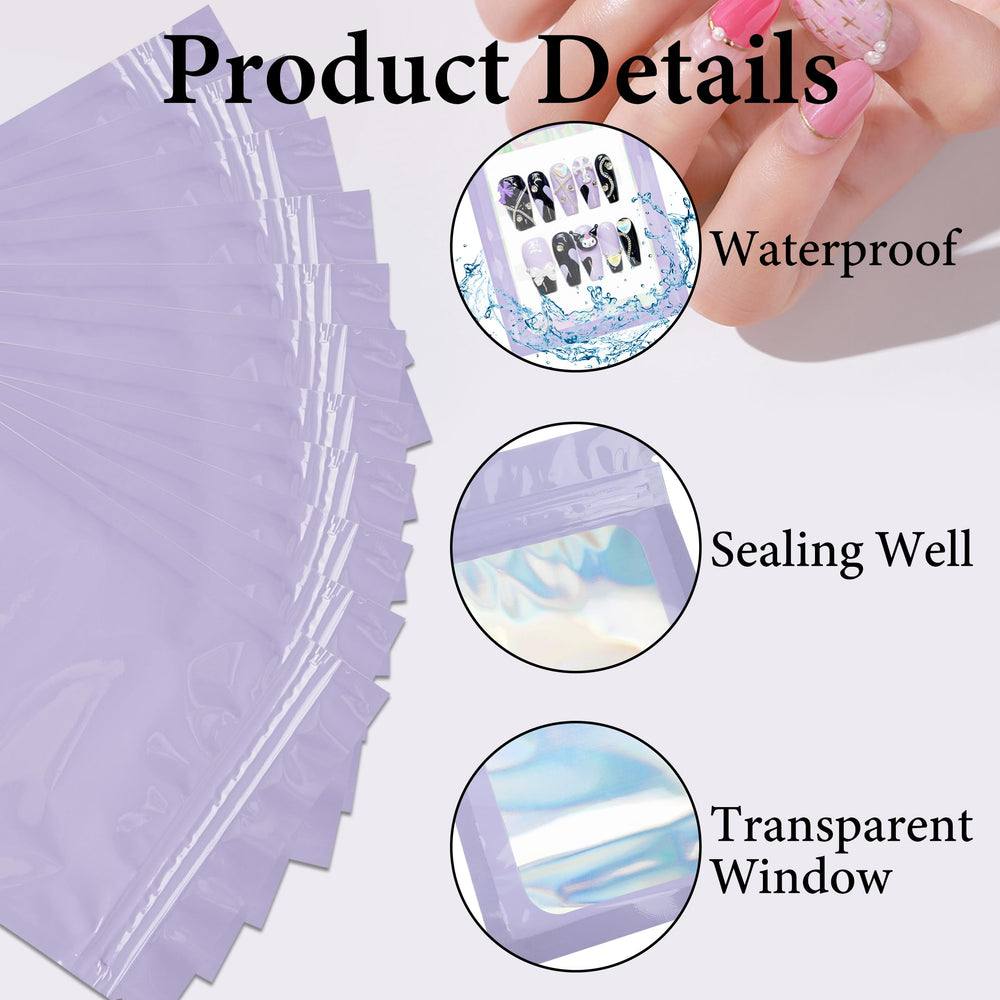 Qenk clear tape roll closeup showing adhesive strength and easy application