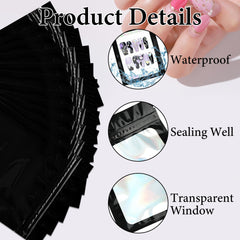 Qenk clear double-sided tape roll close-up for secure, tidy packaging