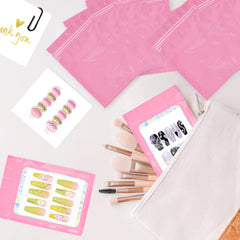 Qenk bag size shown in hand for scale and fit reassurance