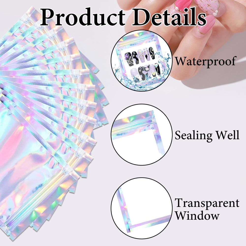 Qenk clear double-sided tape roll used to secure nails and cards