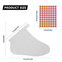 QGEIB adhesive closure sticker on liner delivering secure seal