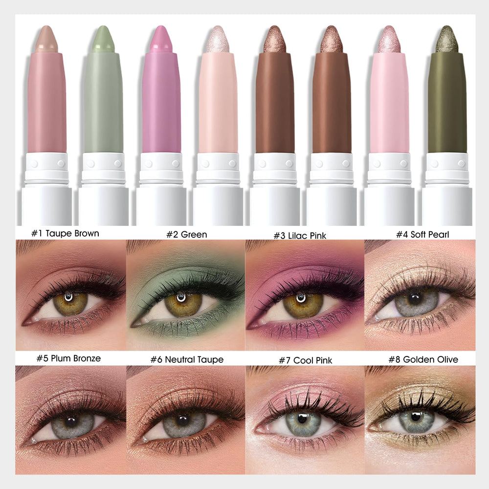 QHOSIULI multiple shades flatlay showing color range flexibility for versatile looks benefit